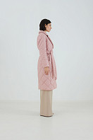 Пальто женское плащевое утепленное 5-12535-1. Фото 3.