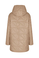 КУРТКА ЖЕНСКАЯ ПЛАЩЕВАЯ УТЕПЛЕННАЯ 4-1092. Фото 3.