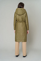 Пальто женское плащевое утепленное 5-11838-1. Фото 3.