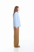 КУРТКА ЖЕНСКАЯ ПЛАЩЕВАЯ УТЕПЛЕННАЯ 4-2029. Фото 3.