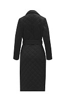 Пальто женское плащевое утепленное 5-12115-1. Фото 3.