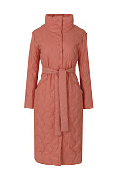 Пальто женское плащевое утепленное 5-12133-1. Фото 1.