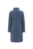 Пальто женское плащевое утепленное 5-11637-1. Фото 3.