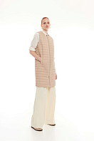 ЖИЛЕТ ЖЕНСКИЙ ПЛАЩЕВОЙ УТЕПЛЕННЫЙ 4-1082. Фото 3.