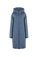 ПАЛЬТО ЖЕНСКОЕ ПЛАЩЕВОЕ УТЕПЛЕННОЕ 5-1725. Фото 1.