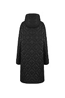ПАЛЬТО ЖЕНСКОЕ ПЛАЩЕВОЕ УТЕПЛЕННОЕ 5-1565. Фото 3.