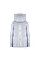 КУРТКА ЖЕНСКАЯ ПЛАЩЕВАЯ УТЕПЛЕННАЯ 4-2036. Фото 3.