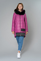 ПАЛЬТО ЖЕНСКОЕ ПЛАЩЕВОЕ УТЕПЛЕННОЕ 5-8023-1. Фото 1.