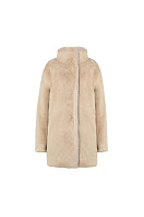 ПАЛЬТО ЖЕНСКОЕ ИЗ ИСКУССТВЕННОГО МЕХА 9-1595. Фото 5.