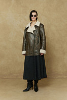 ДУБЛЕНКА ЖЕНСКАЯ 8-662. Фото 2.