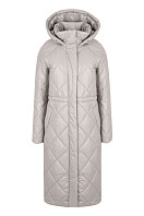 Пальто женское плащевое утепленное 5-597. Фото 1.