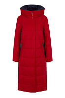 Пальто женское плащевое утепленное 5-13117-1. Фото 1.