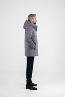 КУРТКА МУЖСКАЯ ПЛАЩЕВАЯ УТЕПЛЕННАЯ 4М-881. Фото 7.