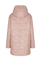 КУРТКА ЖЕНСКАЯ ПЛАЩЕВАЯ УТЕПЛЕННАЯ 4-1092. Фото 3.