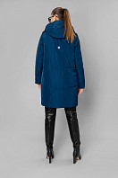 Пальто женское плащевое утепленное 5-9698-1. Фото 3.