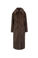 ПАЛЬТО ЖЕНСКОЕ ИЗ ИСКУССТВЕННОГО МЕХА 9-1597. Фото 5.