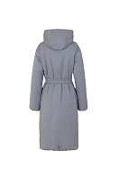 Пальто женское плащевое утепленное 5-12383-1. Фото 3.