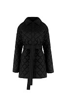 КУРТКА ЖЕНСКАЯ ПЛАЩЕВАЯ УТЕПЛЕННАЯ 4-2030. Фото 4.