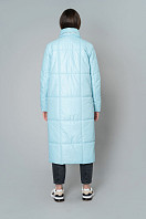 Пальто женское плащевое утепленное 5-10352-1. Фото 3.