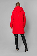 Пальто женское плащевое утепленное 5-9698-1. Фото 3.