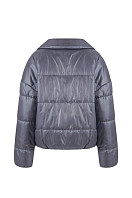 КУРТКА ЖЕНСКАЯ ПЛАЩЕВАЯ УТЕПЛЕННАЯ 4-1049. Фото 6.