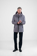 КУРТКА МУЖСКАЯ ПЛАЩЕВАЯ УТЕПЛЕННАЯ 4М-881. Фото 3.