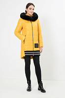 ПАЛЬТО ЖЕНСКОЕ ПЛАЩЕВОЕ УТЕПЛЕННОЕ 5-8023-1. Фото 1.