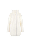 ПАЛЬТО ЖЕНСКОЕ ИЗ ИСКУССТВЕННОГО МЕХА 9-1595. Фото 1.