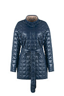 КУРТКА ЖЕНСКАЯ ПЛАЩЕВАЯ УТЕПЛЕННАЯ 4-1560. Фото 1.